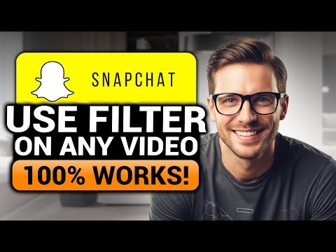 How To Use Snapchat Filter On Any Video (100% WORKS) | FAST & EASY | NO Yapping, To The Point!