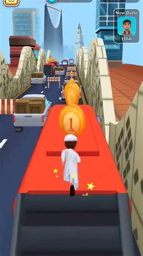 النحشة run #alnahsharun #gaming #subwaysurfs #shorts #live