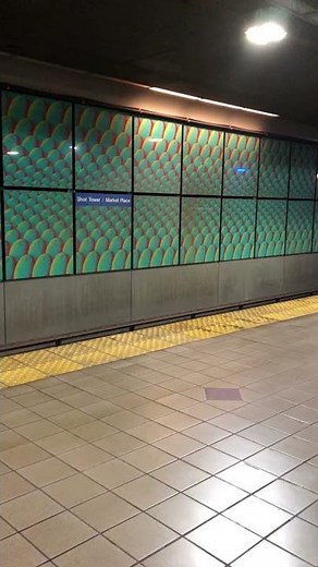 Metro Subway Train in Baltimore