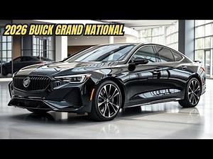 2026 Buick Grand National GNX Review - The Return of Power, Specs & Style!