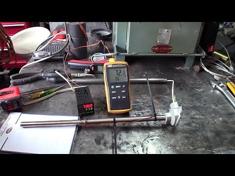 Making a High Temperature Probe Using a inexpensive PID and a K type thermocouple