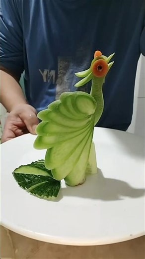 Sculpting Vegetables From Simple to Stunning Designs-Vegetable Carving Cutting design Skills#
