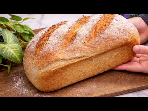 Nie wieder trockenes Brot! So gelingt dir das perfekte selbstgebackene Brot in nur 1,5 Stunden