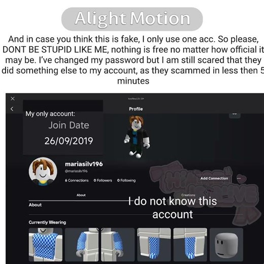 NEW ROBLOX HACK WHERE PEOPLE CAN STEAL UR ACCOUNT | SPREAD AWARENESS