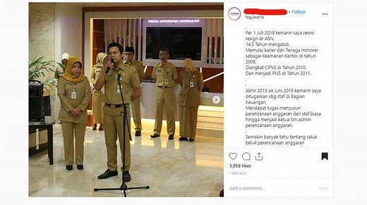 VIRAL PNS Resign setelah Kerja 14,5 Tahun, Ini Aturan Pemberhentian ASN yang Ternyata Tidak Mudah - Tribunnews.com