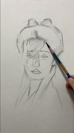 How to Draw Realistic Portrait #drawing #hyperrealism #hyperrealasticsketch #portraitdrawing