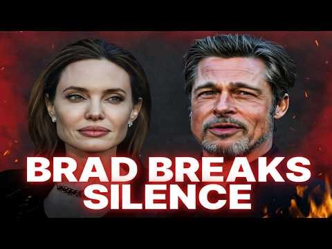 After 8 Years, Brad Pitt FINALLY Breaks Silence on Angelina Jolie Divorce