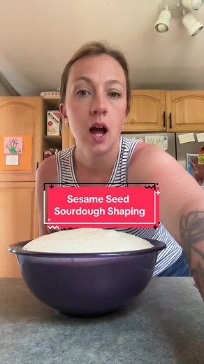Sesame Seed Sourdough Shaping — Easy Seed-Topped Sourdough Tips