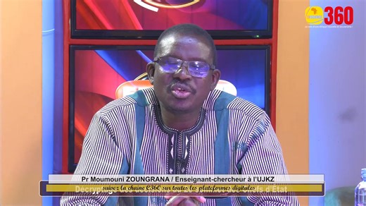 Pr Moumouni ZOUNGRANA : nouveau ministre de l'enseignement secondaire et de la formation professionnelle et technique | C360 TV