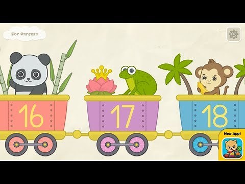 Learning numbers for kids Number 17