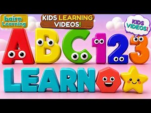 Preschool Learning Videos For 5 Year Olds | ABCs, Numbers, Colors & Shapes Song for Toddlers