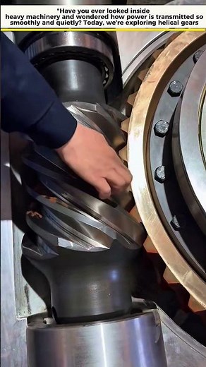 Helical Gear: Assembly, Working Principle, and Industrial Impact | Educational Guide