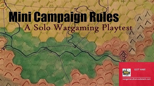Solo Rules for Campaign Play
