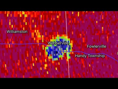Webberville Tornado Radar Analysis