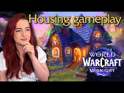 WoW HOUSING GAMEPLAY! Midnight player housing EARLY ACCESS at Gamescom!
