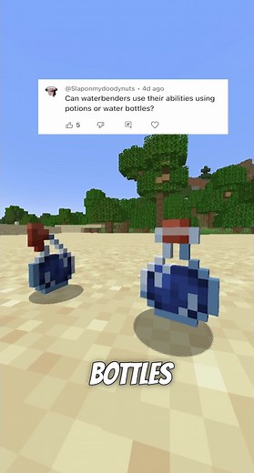 Waterbending Abilities and Using Lightning in Minecraft