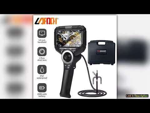 6mm720 Degrees All Way Steering Industrial Endoscope for Car Pipe Inspection Sewer Camera Borescope