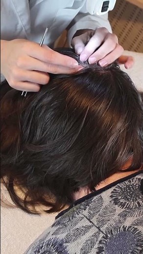 ASMR School Nurse LICE Check on Scalp and Neck | Lice Removal with a Comb #asmr #shorts #short