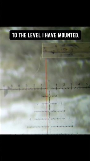 Rifle scope leveling