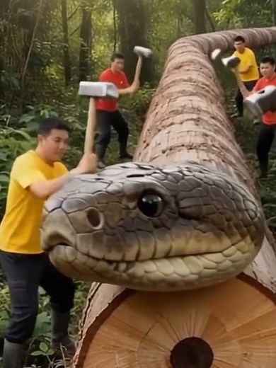 A Man’s Rescue of the Snakes