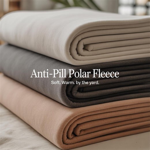 Blanket Fleece Fabric by the Yard | Soft Anti-pill Polar Fleece for No-sew Blankets, Crafts & Cozy Projects – Fabric Collections Inc - Etsy