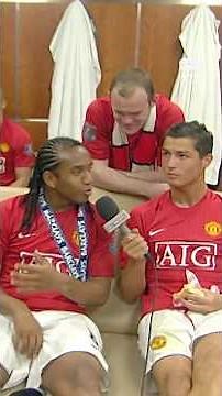 Cristiano Ronaldo: the journalist & translator after Man United won the 2008/09 Premier League 🎙️