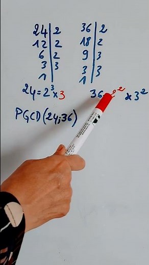 calculer le plus grand commun diviseur(PGCD)