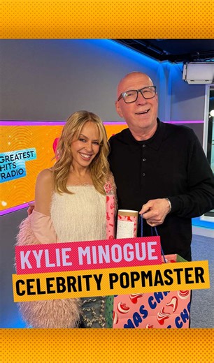 Kylie Minogue takes on PopMaster 🎤✨ Ken Bruce puts Kylie Minogue to the test and it’s just as fun as you’d hope 😉 👉 Watch the full video on YouTube 🎧 Listen back on the Rayo app | Greatest Hits Radio