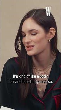 Imaan Hammam Shows Us Whats In Her Beauty Bag | W Magazine