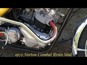 1972 Norton Commando Combat model 750cc restoration