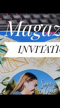 Magazine Invitation