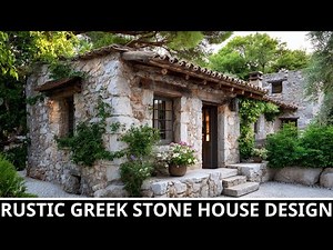 Inside a Charming Greek Stone House Tucked in a Peaceful Garden