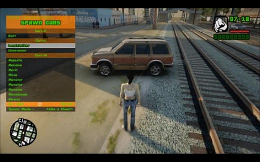 如何在PC玩mod-gtasa电脑原版cleo主程序和modloader以及简单车模的安装教程