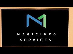 MagicInfo Services shows how to expand the storage of a digital signage device