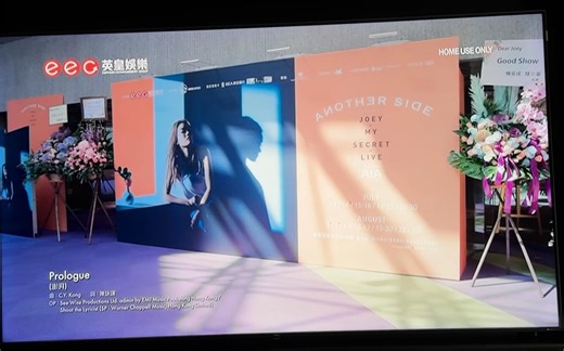 Another Side·Joey·My Secret Live无talk歌曲纯享 4K录制5.1Dts环绕音效 容祖儿演唱会大电影