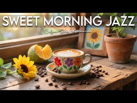Sweet Morning Jazz 🎶 Positive jazz Music and Positive Bossa Nova for working, studying & relaxing