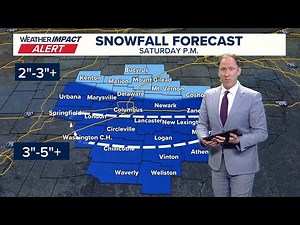 Saturday morning weather forecast: Tracking Snow in Ohio | Dec. 13, 2025