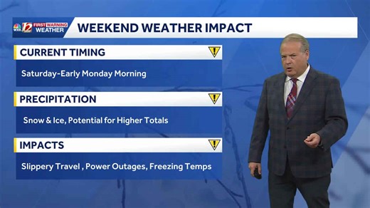 Meteorologist Dave Aiken shares the latest on what to expect ahead of a potential winter storm