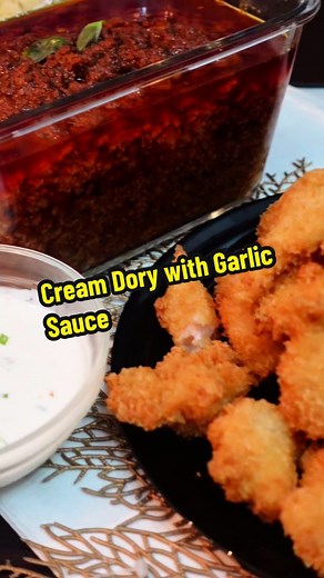 Cream Dory with Garlic Sauce Recipe