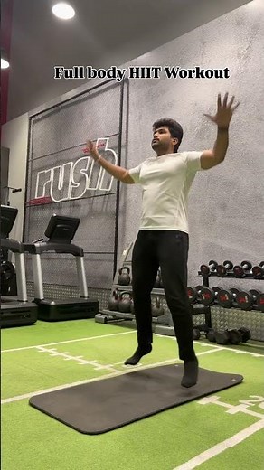 Fullbody HIIT workout #fullbodyhiit #hiitworkout #hiittraining #fatburnworkout #cardioworkout