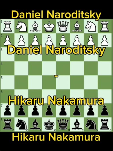 Nakamura’s Best Chess Game Ever V1 Naroditsky vs Nakamura (2024) – Live Chess | Chess. com A crushing queen sacrifice that shocked everyone! Hikaru Nakamura pulled off one of his most brilliant and fearless moves ever — sacrificing his queen to dominate Daniel Naroditsky with pure tactical genius. This wasn’t just a game — it was a masterclass in creativity, calculation, and confidence. Truly, you can’t outplay a genius in his own game. #HikaruNakamura #Naroditsky #QueenSacrifice #ChessBrillianc