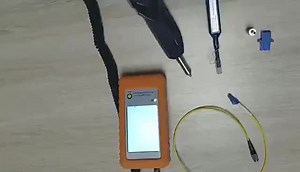 FVM-100 Fiber Optic MicroScope Connector Inspection Video optical fiber Inspection Probe and Display Fiber Optic Endoscope