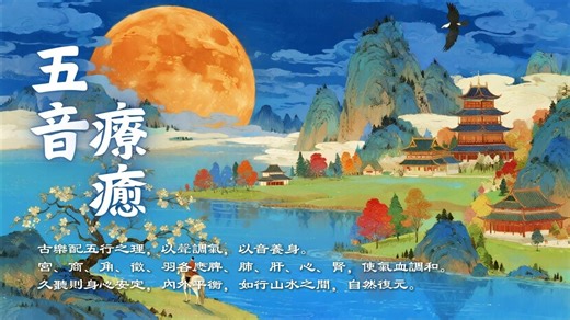 心肝脾肺肾喜欢听的音乐｜五音疗愈睡眠音乐｜以音调气・以声养身 · 放松减压 · 助眠冥想 Playlist Relaxing Healing Music