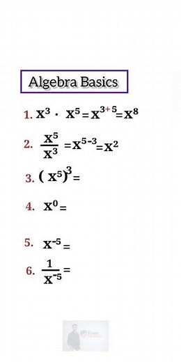 Algebra Basics ✔️✔️ #shortvideo #maths