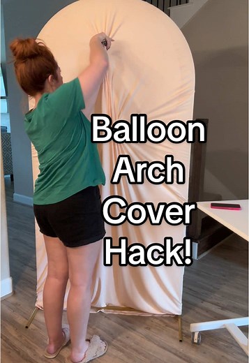 Wrong size balloon arch cover? Don’t worry! I got you! #balloonartist #balloonstylist #balloons #tomballtx #balloongirl #balloondecor #balloontiktok #balloontutorial #balloonartist #balloontutorials #balloontip #balloontips #balloontipsandtricks #balloontok #archcover #balloonarch #balloongarland #balloontok #balloonsoftiktok #balloonhacks #balloonarchtutorial