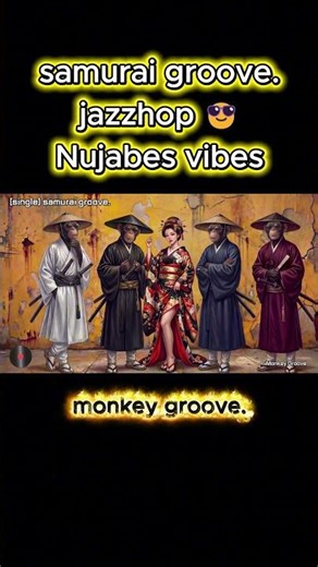👆 Nujabes Vibes 재즈힙합 😎 Jazzhop | 作業用BGM | Samurai groove for Focus & Workout | Monkey Groove