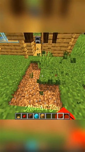 Minecraft Musical Secret Door Hack! 🎵🚪 | Diamond Base Entrance #shorts #minecraft #gaming