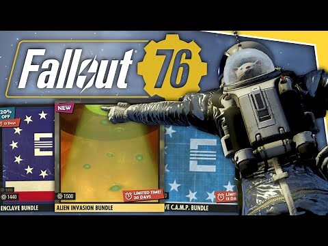 Fallout 76 - Atomic Shop Update: Alien C.A.M.P. Bundle