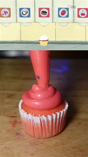 We Bare Bears cupcake ATM 141: Birdo joins the sweet squad! #shorts