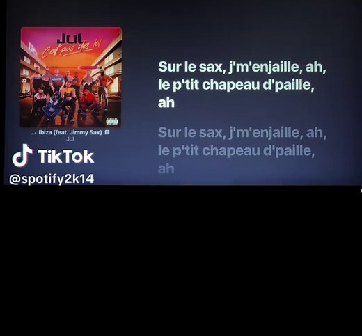 spotify sur TikTok
